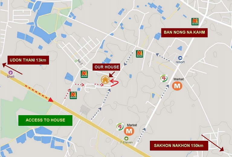 3BR Villa for sale Udon Thani by Owner